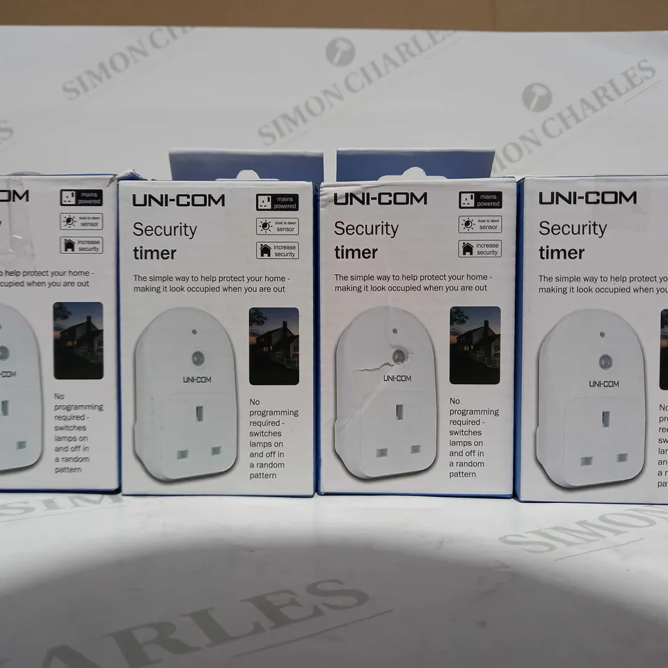 UNI-COM SET OF 4 SECURITY TIMERS