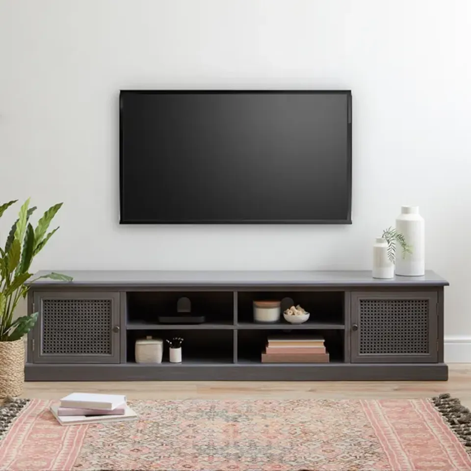 BOXED LUCKS WIDE TV UNIT 