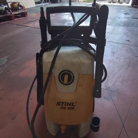 STIHL RE 108 COLD WATER PRESSURE WASHER.