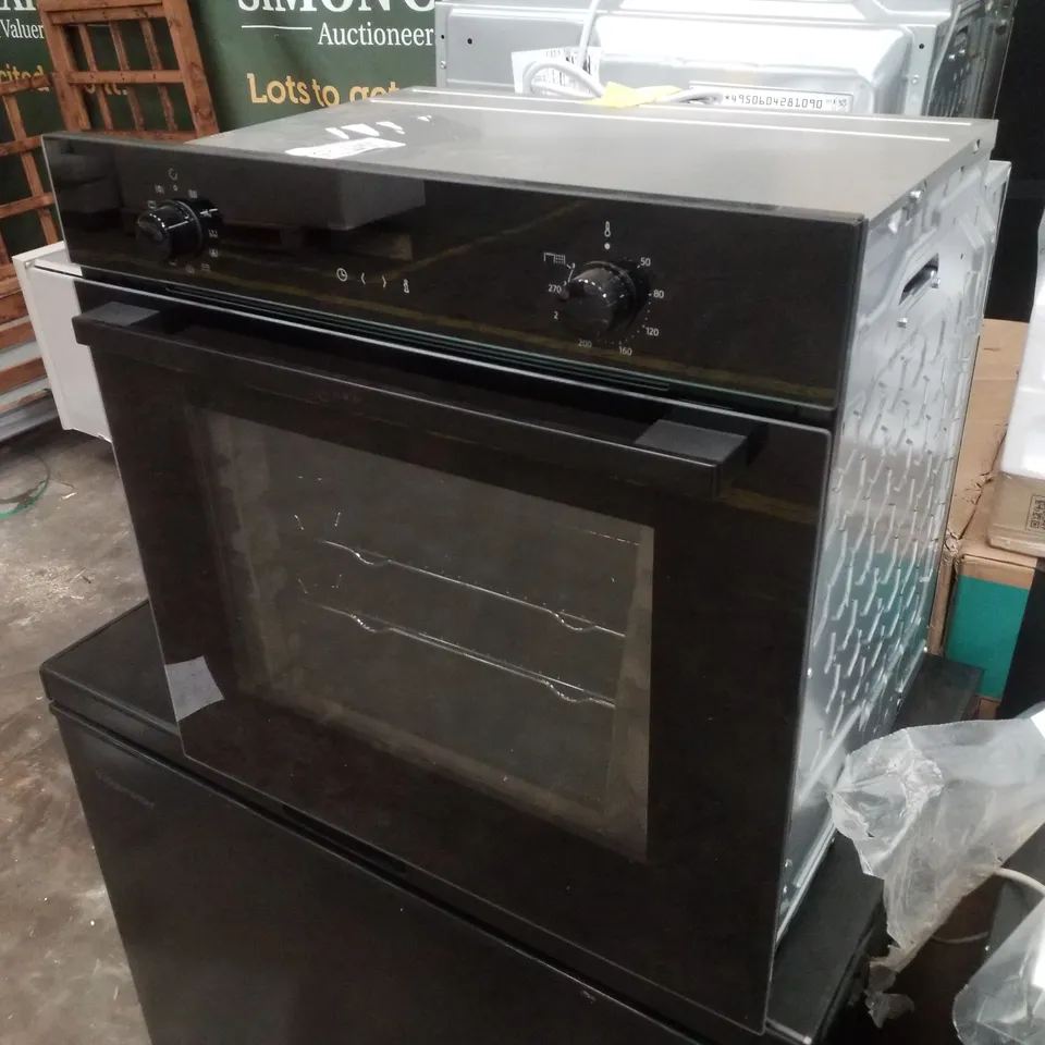 NEFF N30 B2DCG7AK3B 60CM BUILT IN ELECTRIC SINGLE OVEN WITH PYROLYTIC CLEANING - BLACK