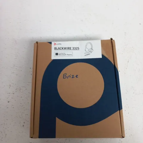 PLANTRONICS BLACKWIRE 3325 USB HEADSET – BOXED