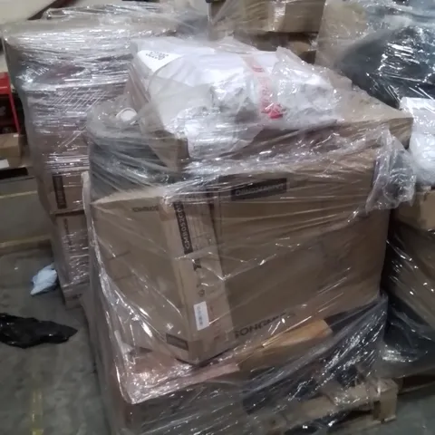 PALLET OF ASSORTED HOUSEHOLD GOODS AND PRODUCTS TO INCLUDE;OFFICE CHAIR,MAILBOX,END TABLE