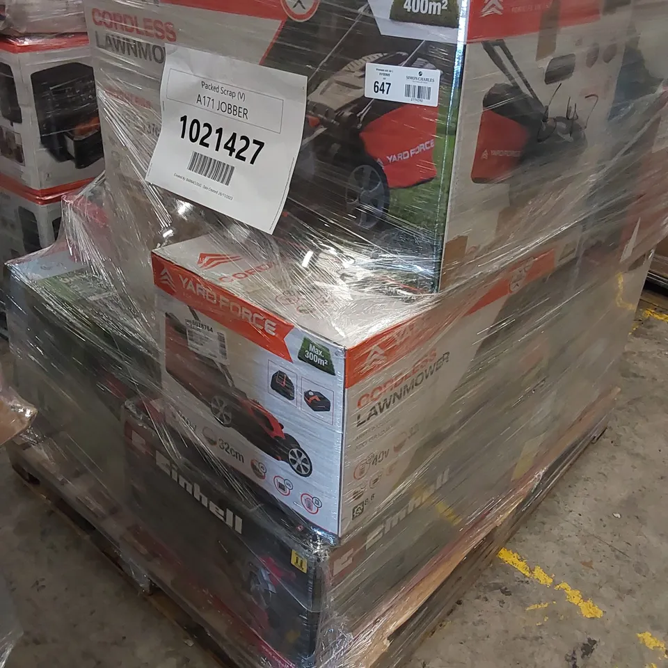 PALLET OF APPROXIMATELY 18 ASSORTED ELECTRONIC AND HOUSEHOLD ITEMS TO INCLUDE 