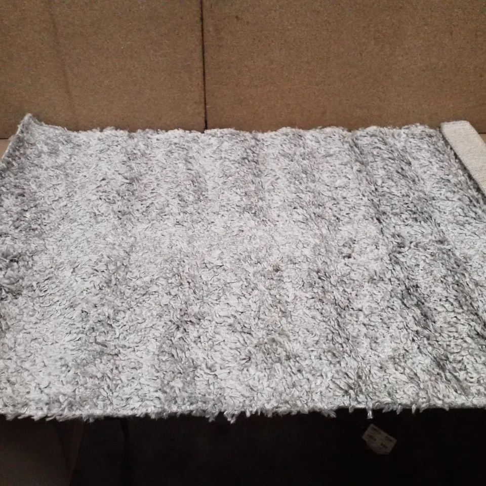 RUG MODE HARROGATE COLLECTION RUG IN LIGHT GREY - 80×150CM