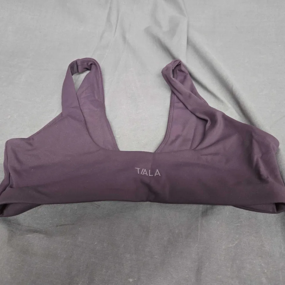 TIALA BROWN SPORTS BRA - SMALL