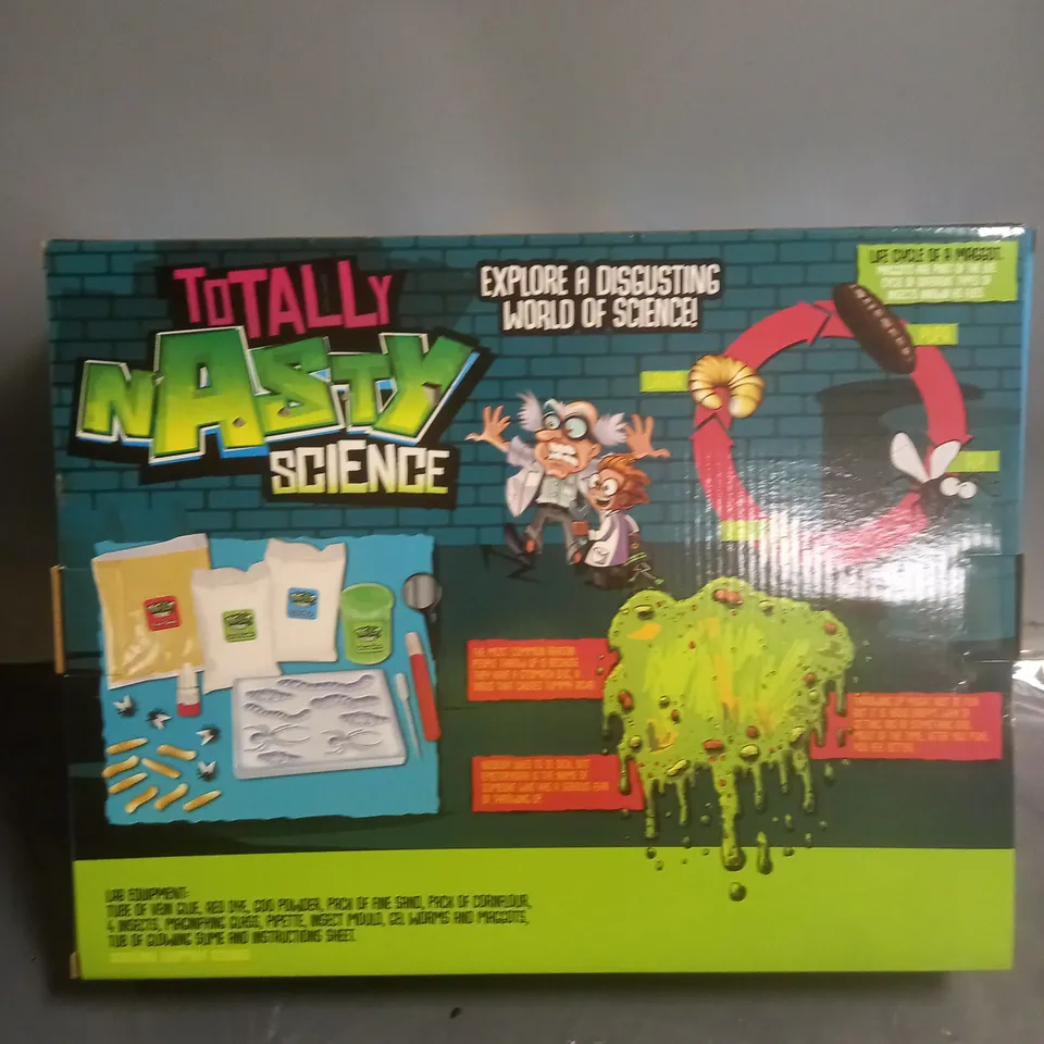LOT OF 12 TOTALLY NASTY SCIENCE PLAY SETS