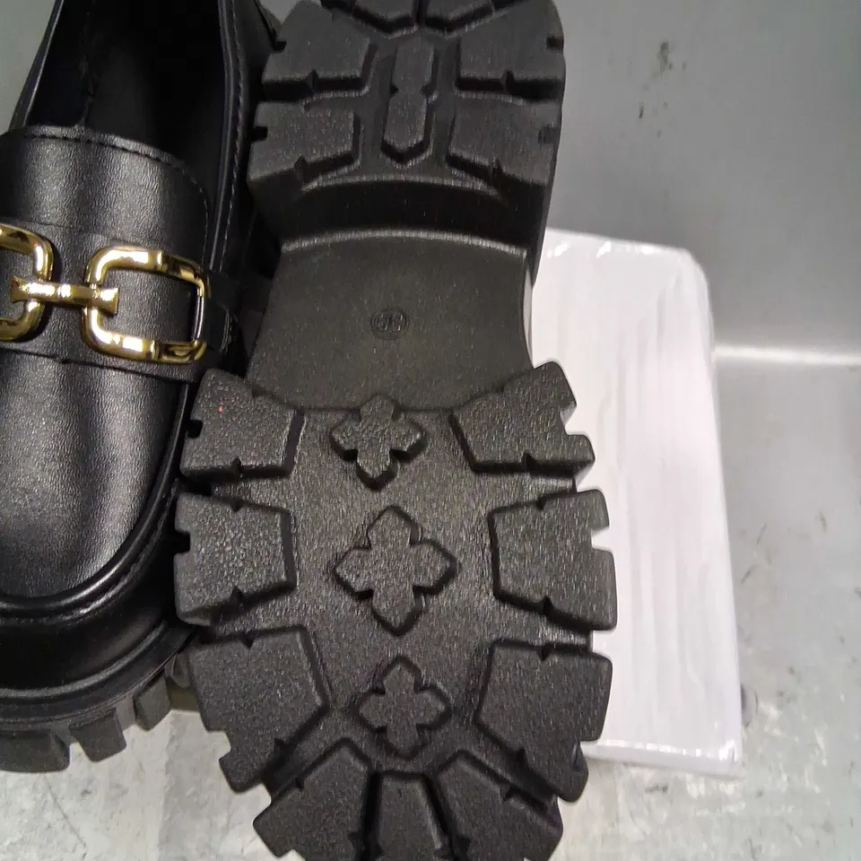 BOXED BLACK SHOES SIZE 36