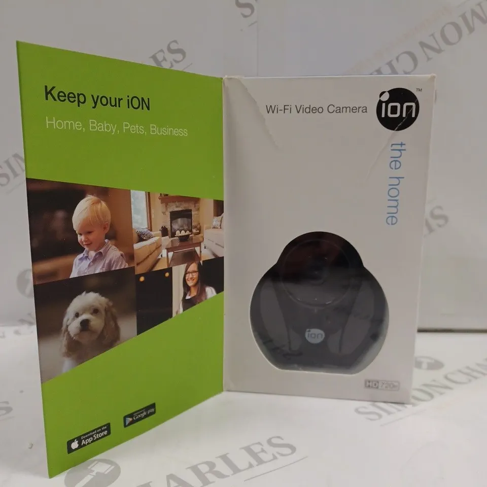 BOXED ION THE HOME WIFI VIDEO CAMERA 