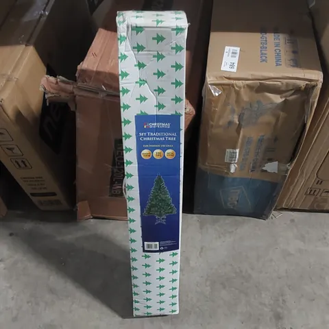 BOXED CHRISTMAS WORKSHOP 5FT ARTIFICIAL CHRISTMAS TREE 