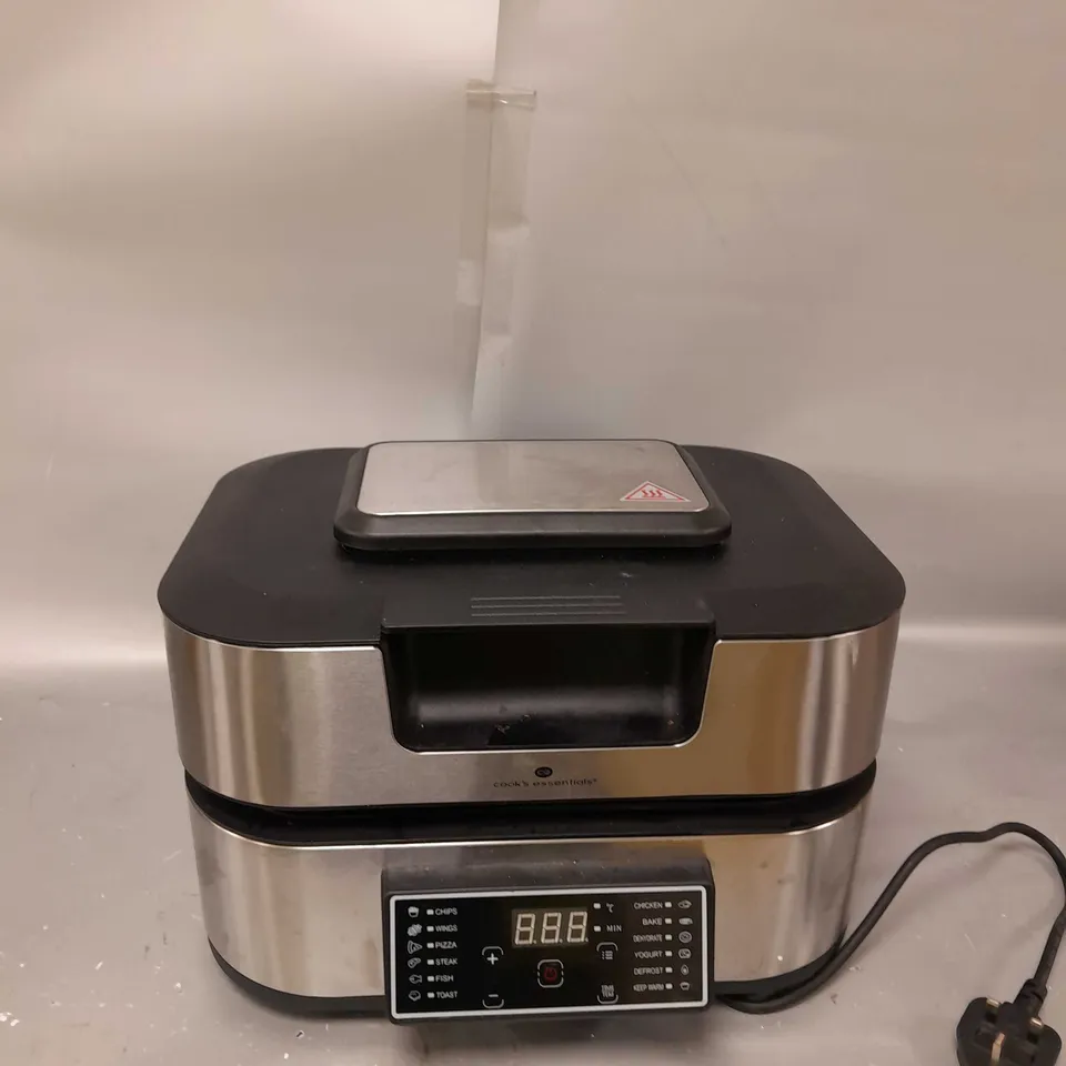 BOXED COOK'S ESSENTIALS GRILL & AIRFRYER 5.5L