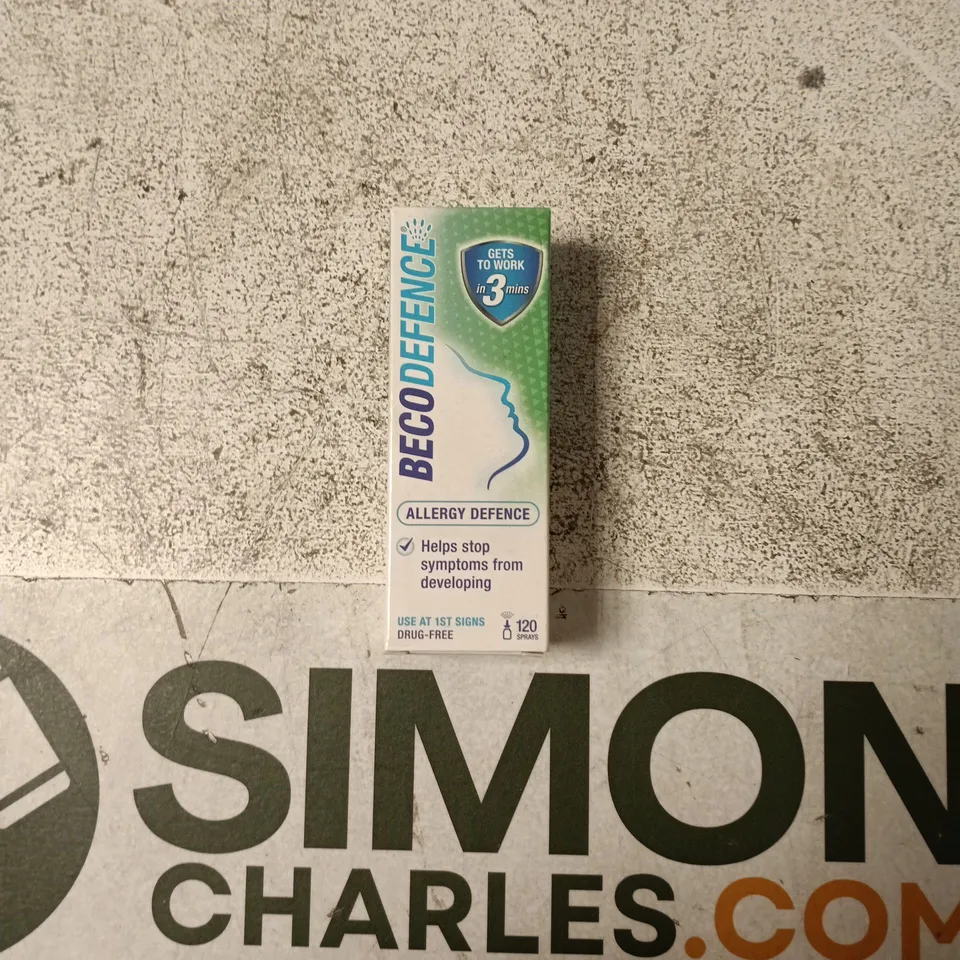 BECODEFENCE ALLERGY DEFENCE NASAL SPRAY – BOXED (120 SPRAYS)