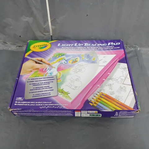 BOXED CRAYOLA LIGHT-UP TRACING PAD 