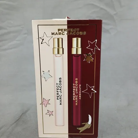 MARC JACOBS PERFECT DUO FRAGRANCE SET – 2 X ROLLERBALL BOTTLES 