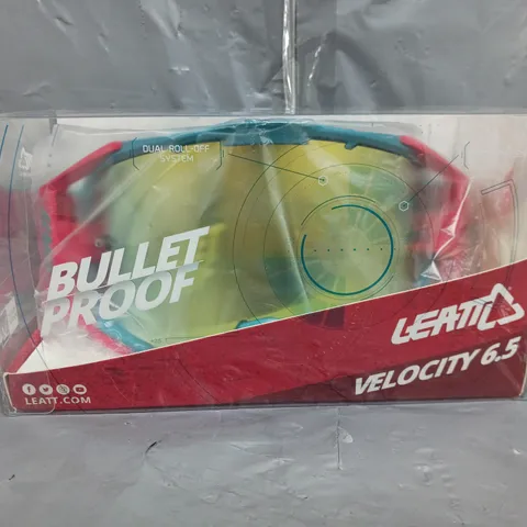 BOXED LEATT VELOCITY 6.5 MOTOCROSS HELMET GOGGLES