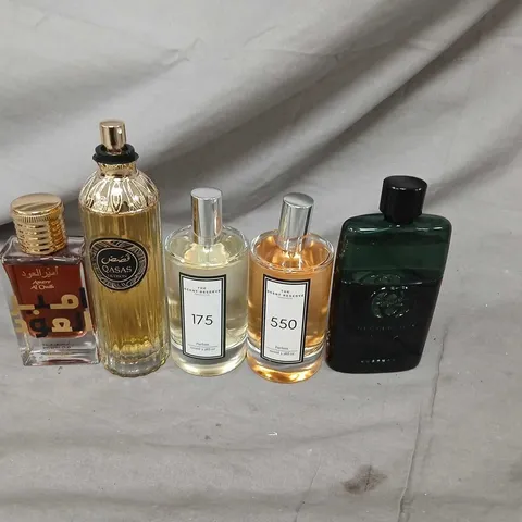TEN ASSORTED UNBOXED FRAGRANCES TO INCLUDE; THE SCENT RESERVE, GUCCI, ARDEN AND SOL JANERIO
