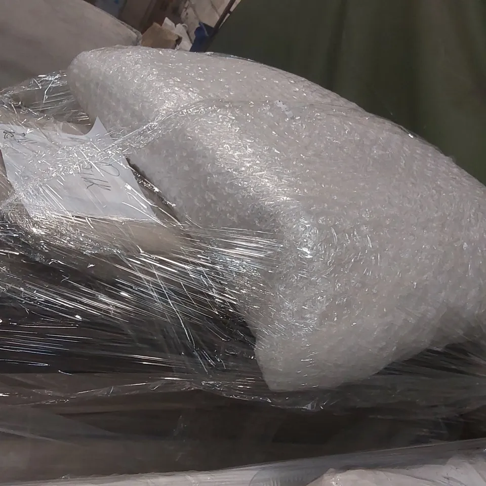 PALLET CONTAINING ASSORTED DESIGNER SOFA PARTS