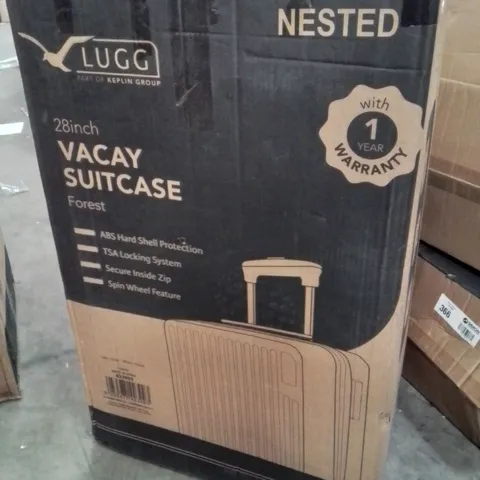 BOXED LUGG 28INCH VACAY SUITCASE FOREST