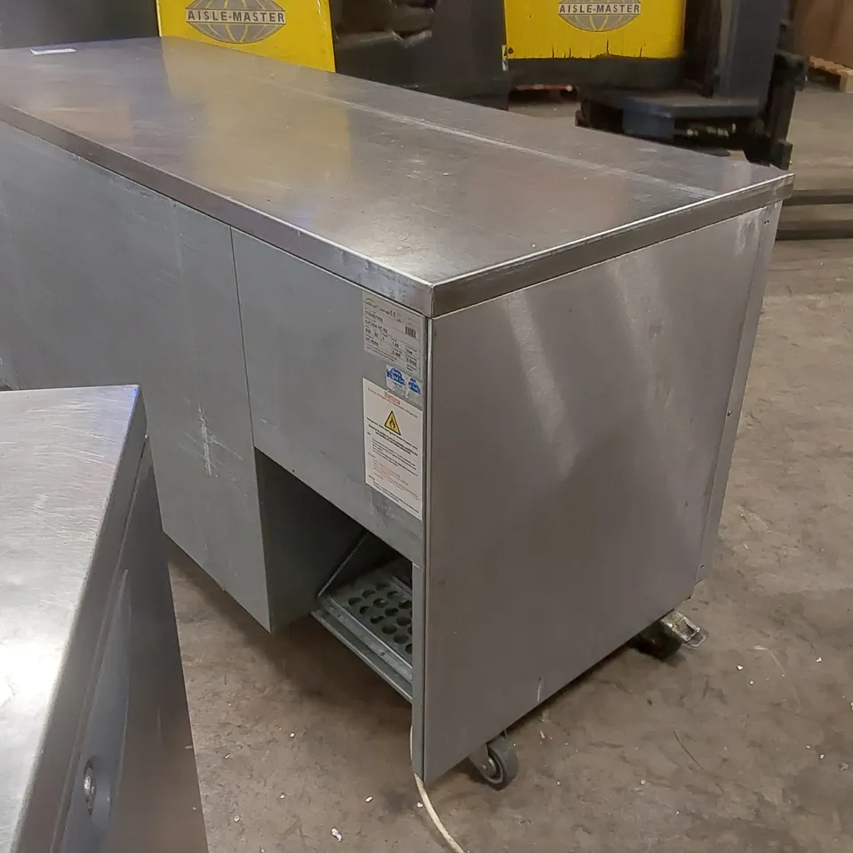 WILLIAMS JADE 3 DOOR 469LTR COMMERCIAL COUNTER FRIDGE HJC3SA HC R2