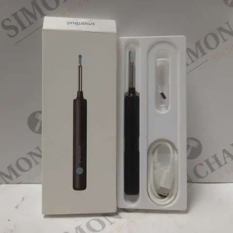 SMARTBUD EAR WAX REMOVER EAR CAMERA KIT - BLACK