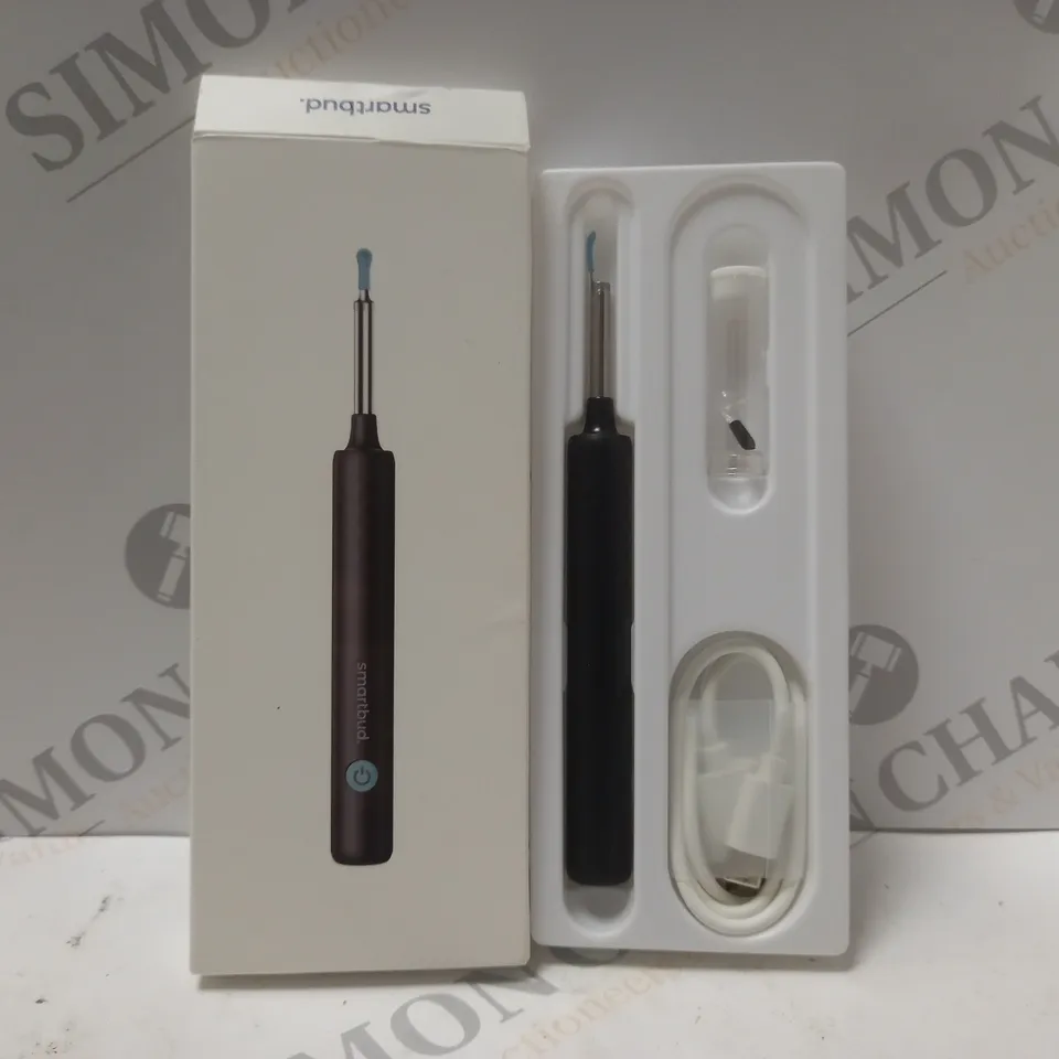 SMARTBUD EAR WAX REMOVER EAR CAMERA KIT - BLACK 