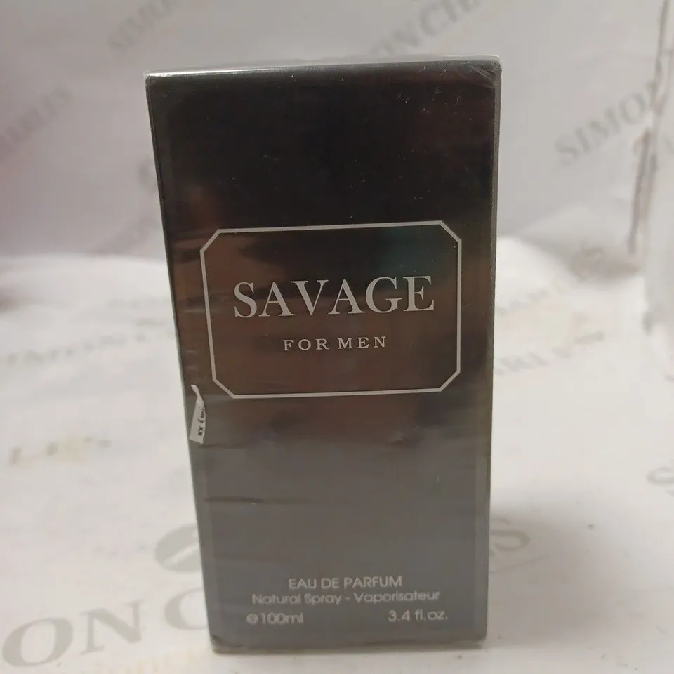 BOXED AND SEALED SAVAGE FOR MEN EAU DE PARFUM 100ML