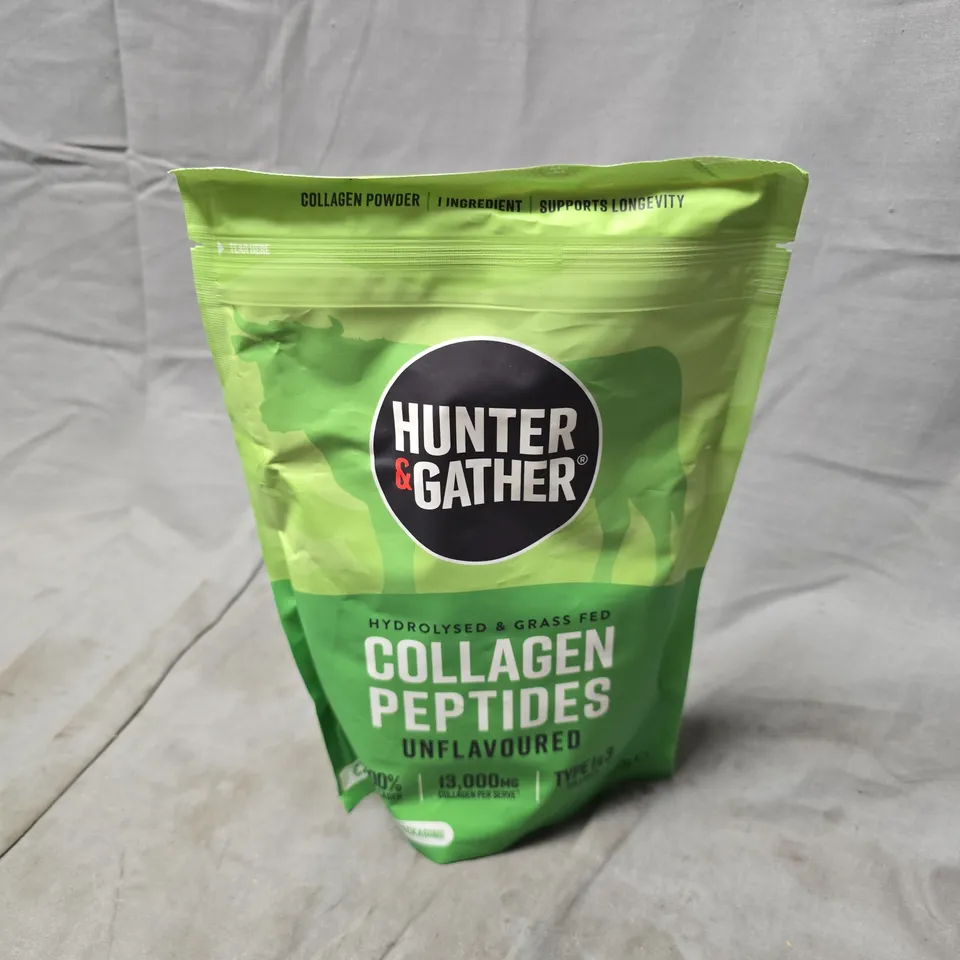 HUNTER & GATHER COLLAGEN PEPTIDES UNFLAVOURED (400G)