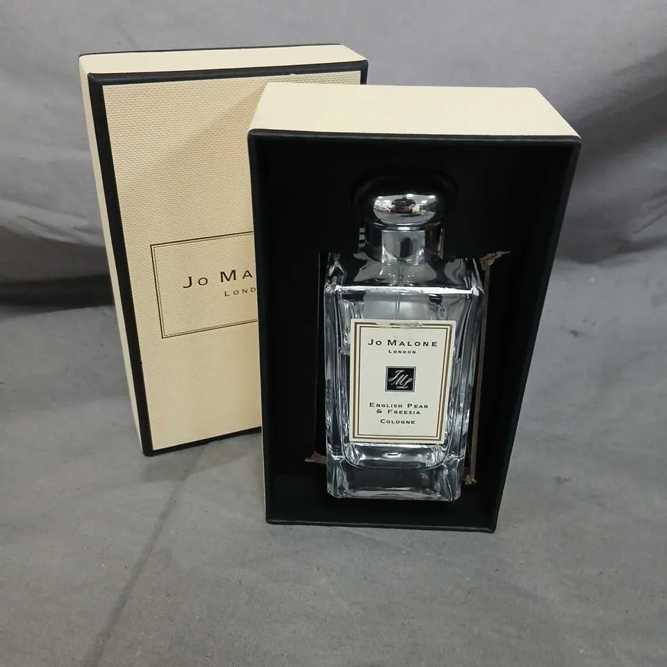 BOXED JO MALONE LONDON ENGLISH PEAR AND FREESIA COLOGNE 100ML