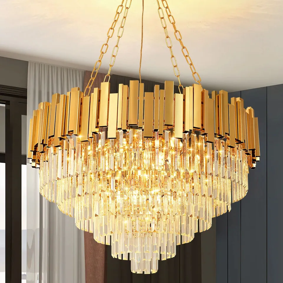 BOXED AXANA 17-LIGHT CHANDELIER 