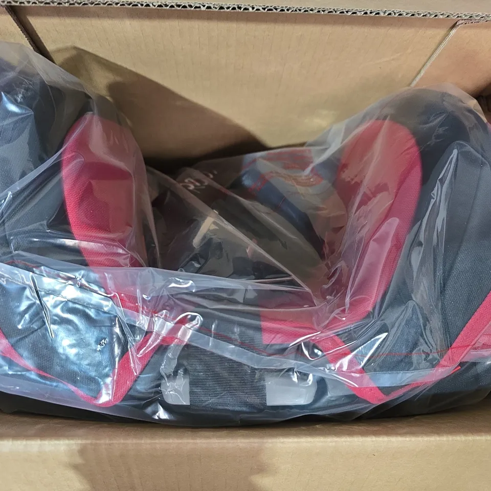 BOXED REECLE 360 SWIVEL BABY CAR SEAT WITH ISOFIX – RED, GROUP 0+/1/2/3 (0–36 KG)