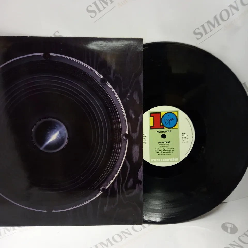 SLEEVED MANOWAR VIYNL 