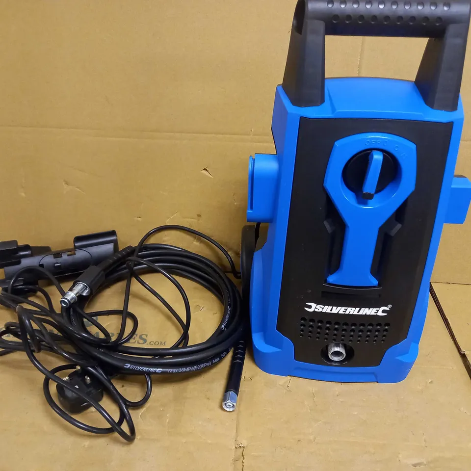 SILVERLINE 834832 105BAR HIGH PRESSURE WASHER 1400W