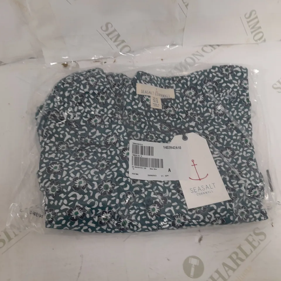 BAGGED SEASALT CORNWALL DAUGHTER TOP SIZE 14
