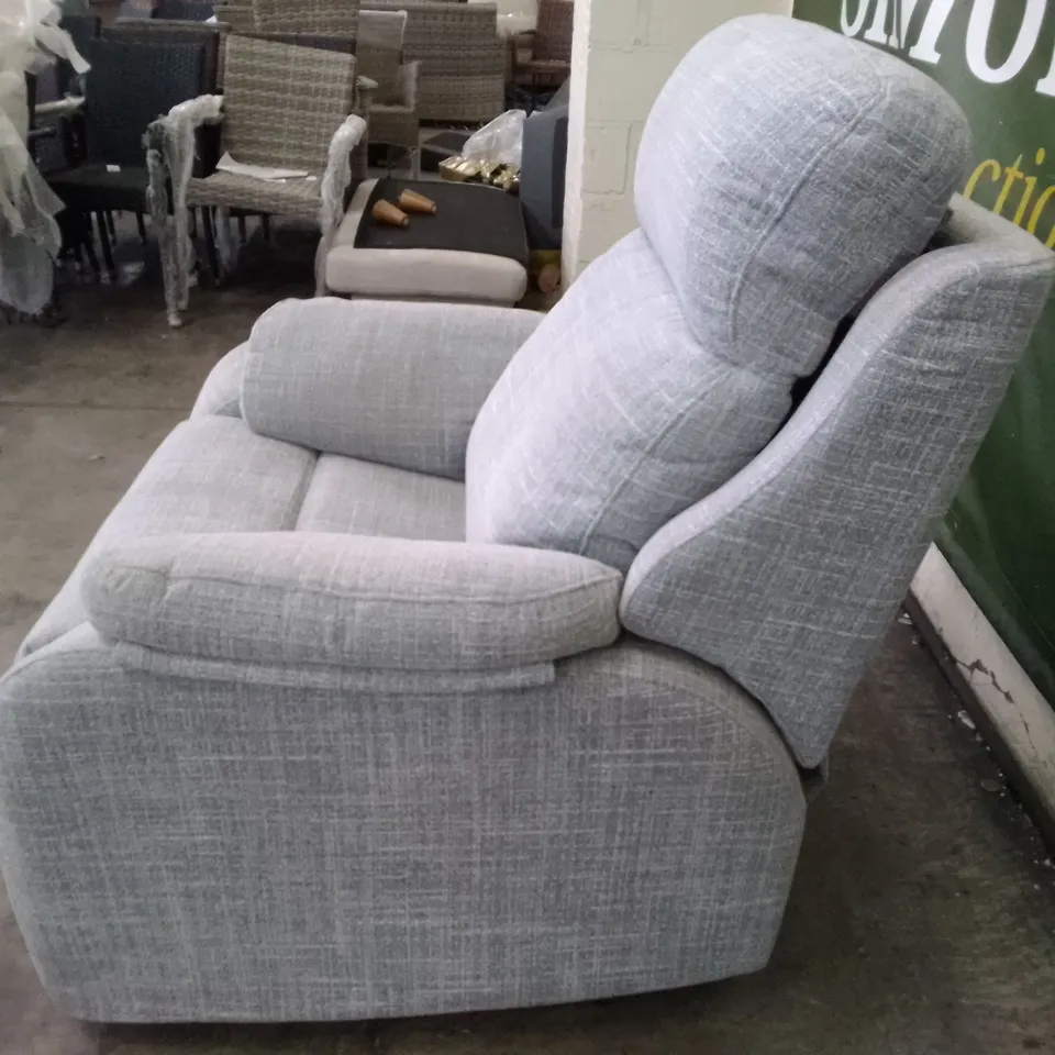 QUALITY DESIGNER G-PLAN KINGSBURY ELECTRIC RECLINER CHAIR - BEACH DUCK EGG