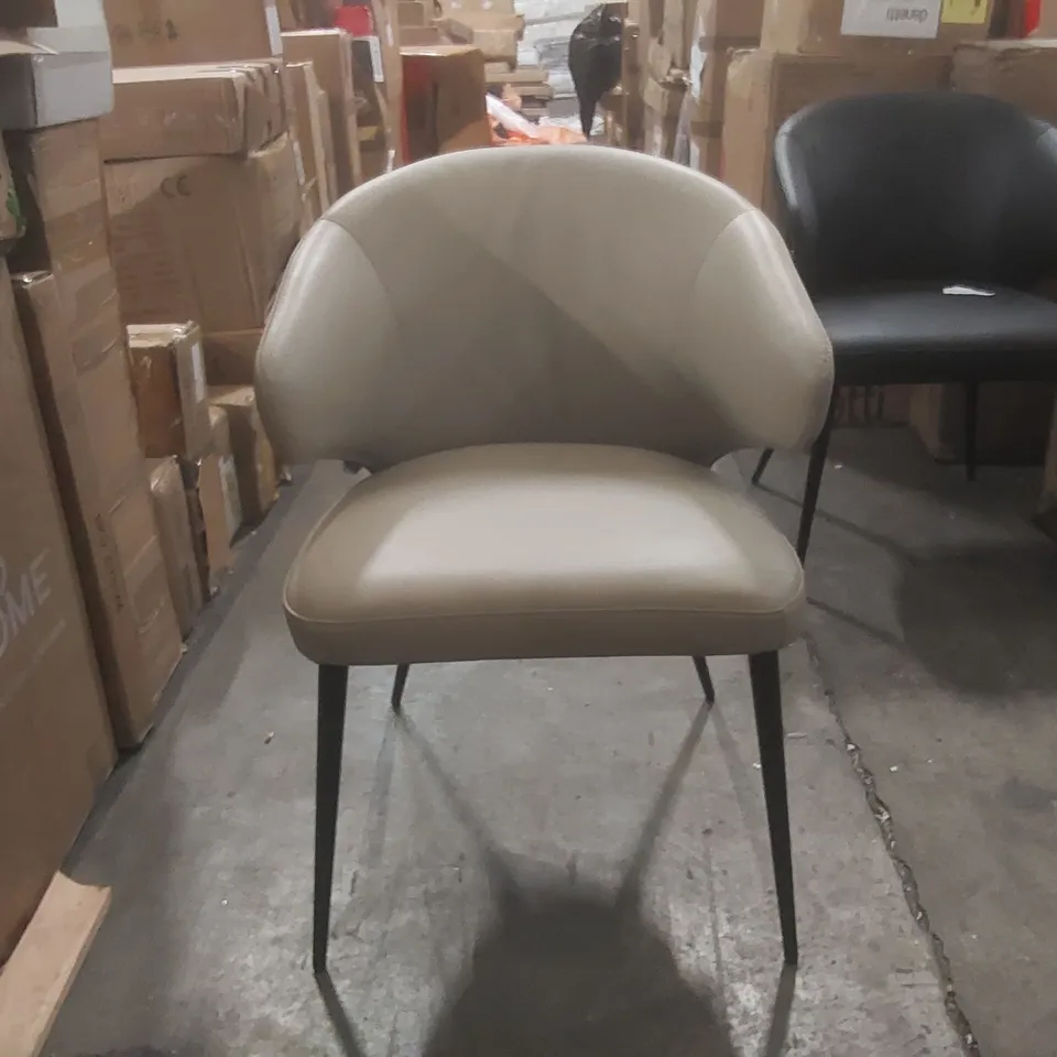 DANETTI LANDON LEATHER DINING CHAIR