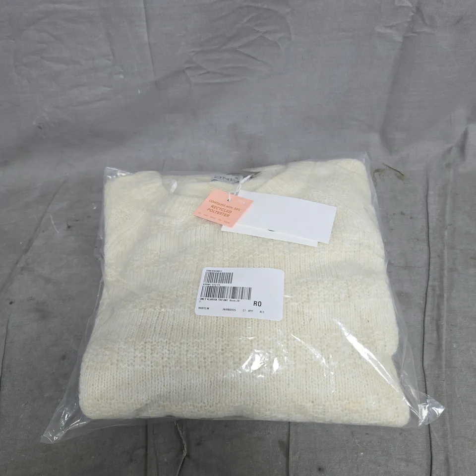ONLY KLARISA KNITTED BIRCH 2XL JUMPER BAGGED