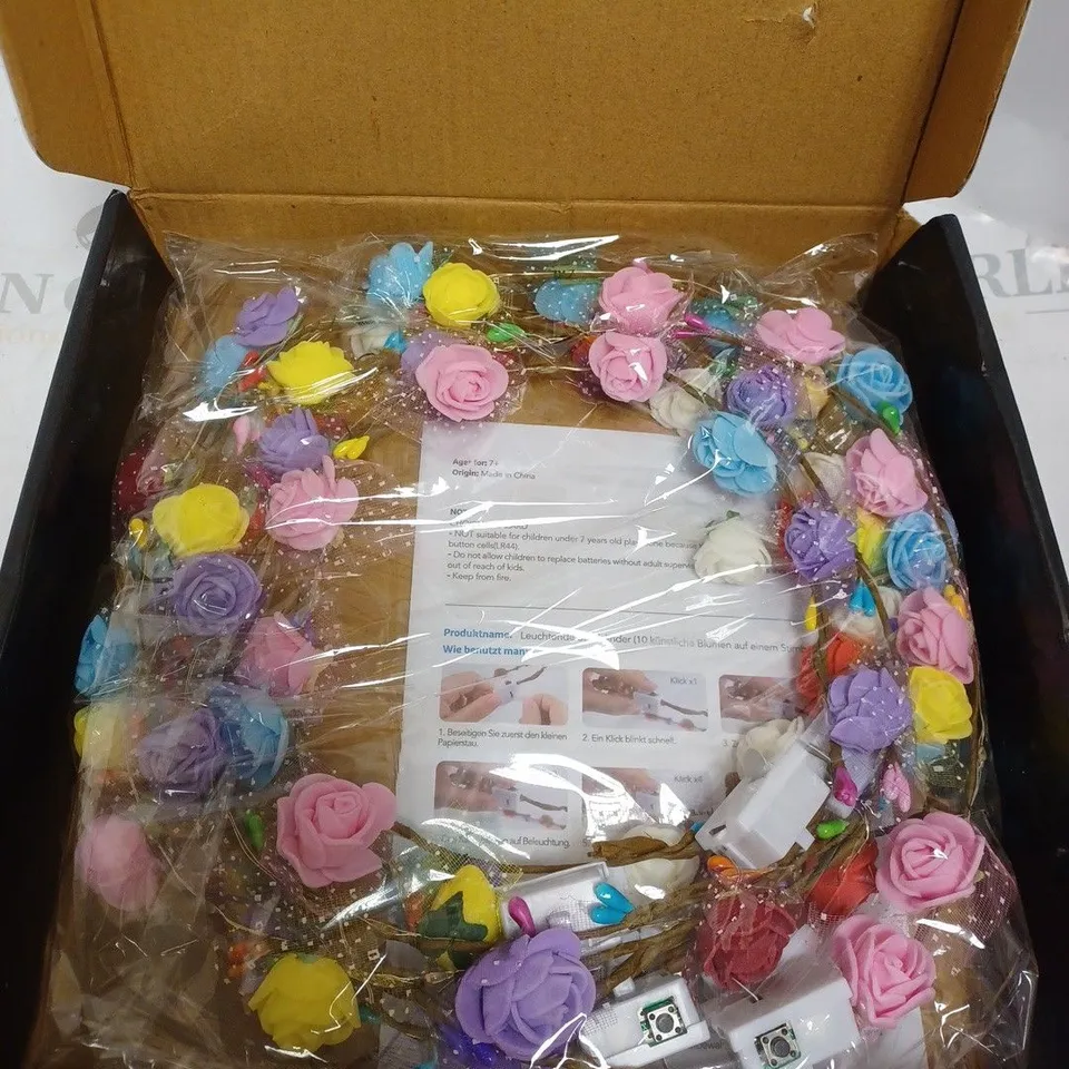 LIGHT UP FLOWER HEADBANDS 