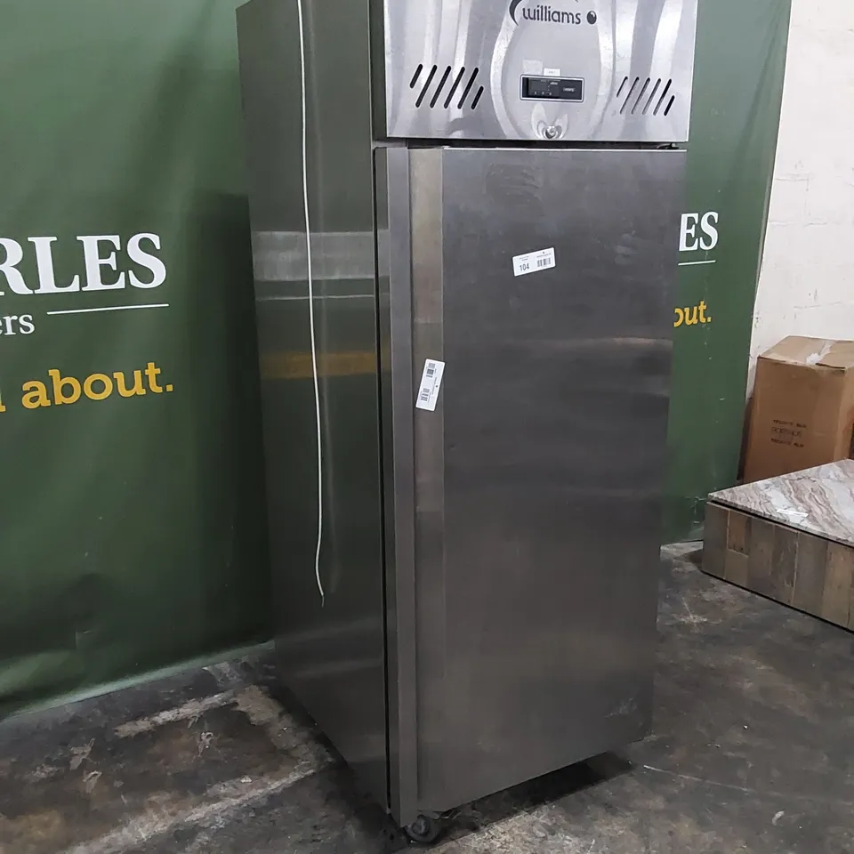 WILLIAMS HJ1SA R290 R1 SINGLE DOOR COMMERCIAL REFRIGERATOR 