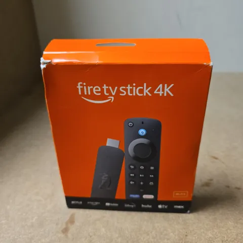 AMAZON FIRE TV STICK 4K WITH VOICE REMOTE – BOXED