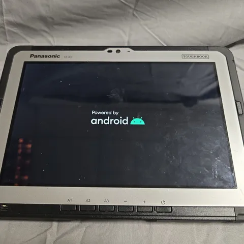 PANASONIC TOUGHBOOK FZ-A3 ANDROID TABLET WITH RUGGED CASE AND SHOULDER STRAP