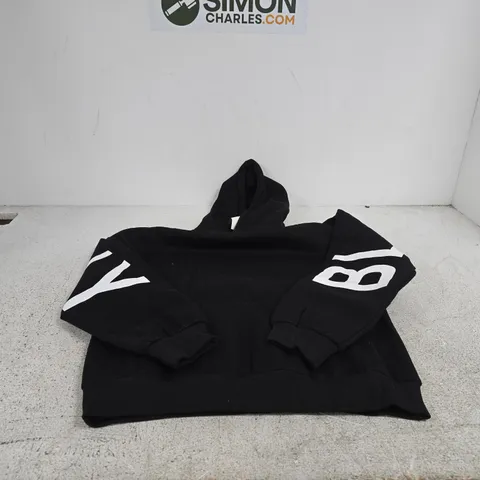 BLAKELY BLACK/WHITE MEDIUM HOODIE TAGGED