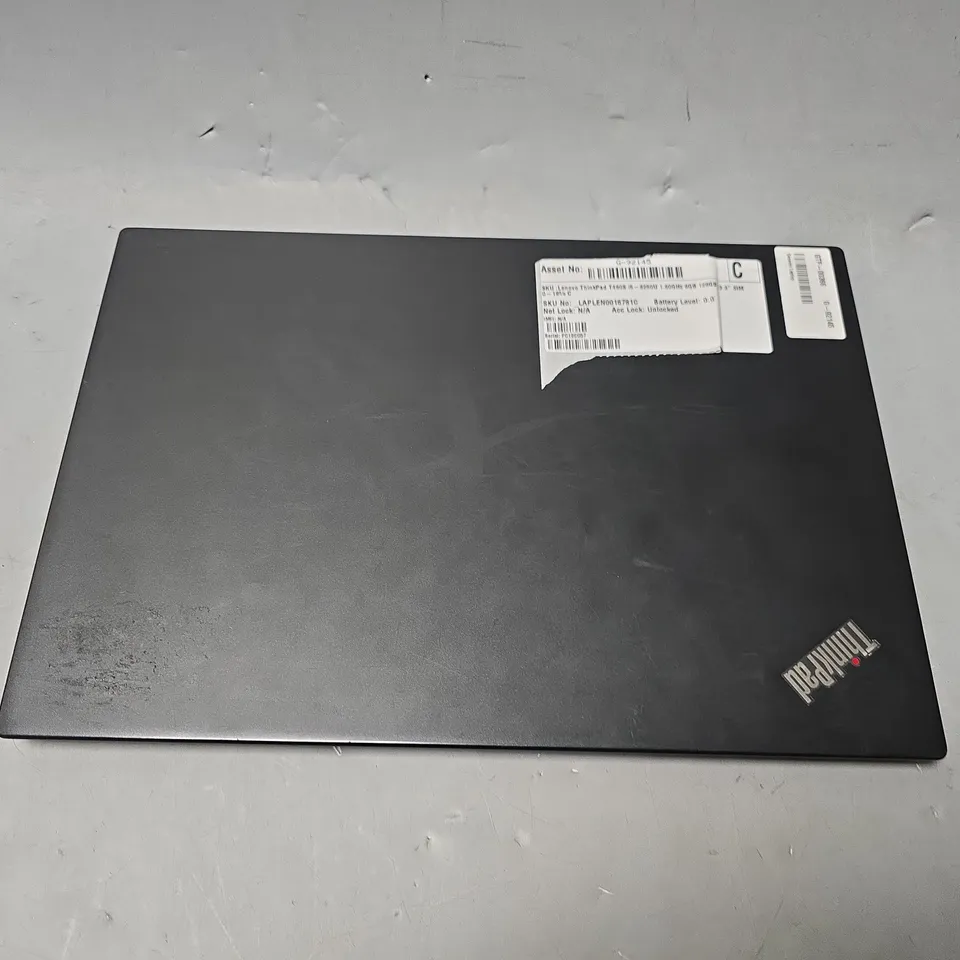 LENOVO THINKPAD T480S I5 LAPTOP