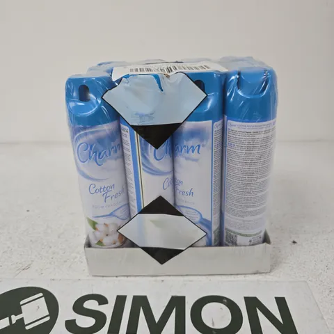 CHARM COTTON FRESH AIR FRESHENER – 12 X 240ML UN1950