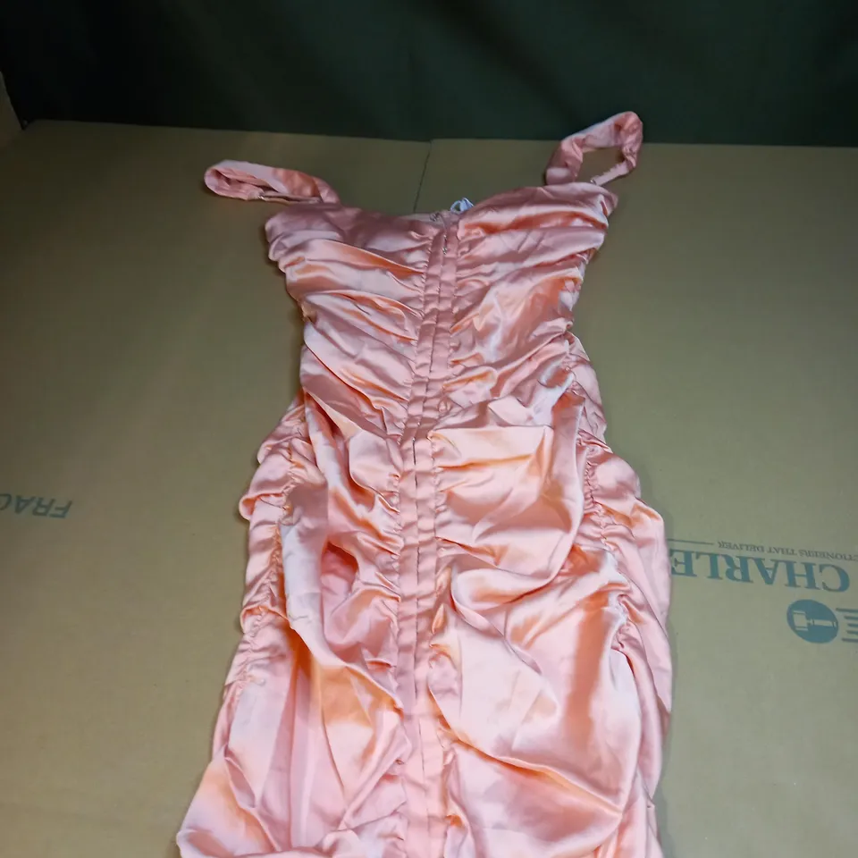 WOMENS OH POLLY RUCHED MINI DRESS SIZE UNSPECIFIED