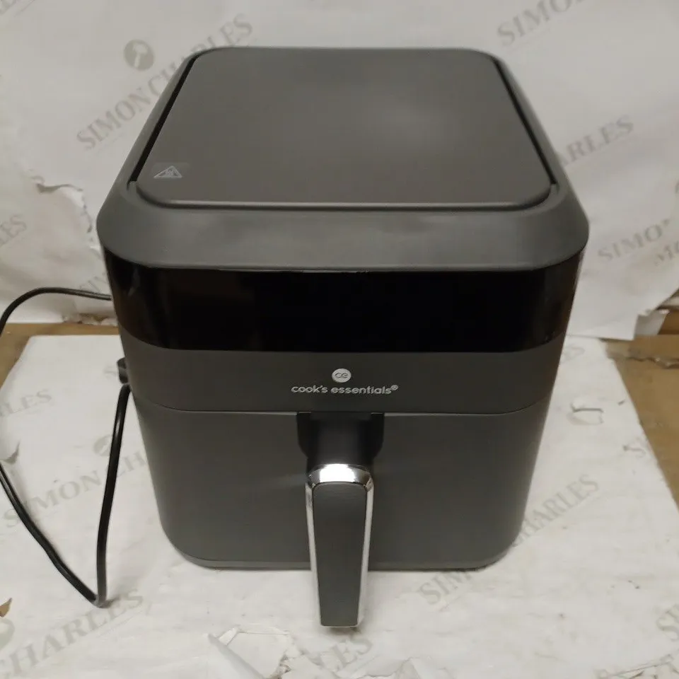 COOK'S ESSENTIALS 5.8L AIR FRYER IN SLATE GREY