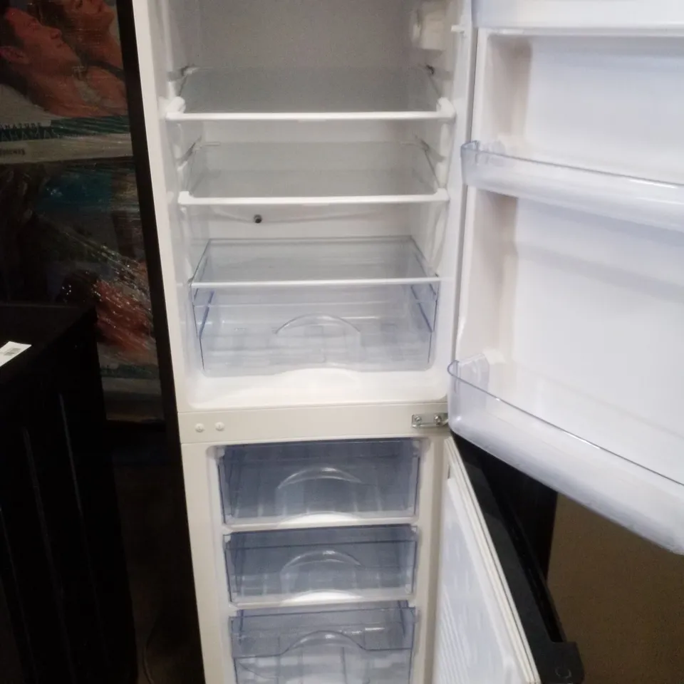 SWAN SR15690B 48CM WIDE, 50/50 SPLIT FRIDGE FREEZER - BLACK