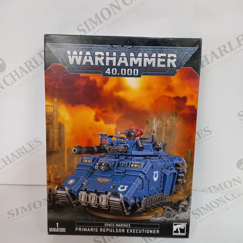 BOXED WARHAMMER 40,000 SPACE MARINES PRIMARIS REPULSOR EXECUTIONER