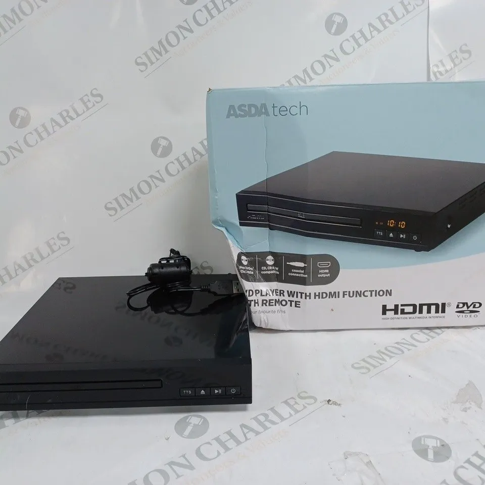 BOXED HDMI DVD PLAYER IN BLACK