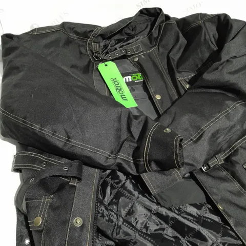 MENS MOTORCYCLE JACKET WATERPROOF MOTORBIKE CE ARMOUR JACKET