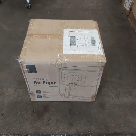 BOXED KEPLIN 5.8 LITRE AIR FRYER 