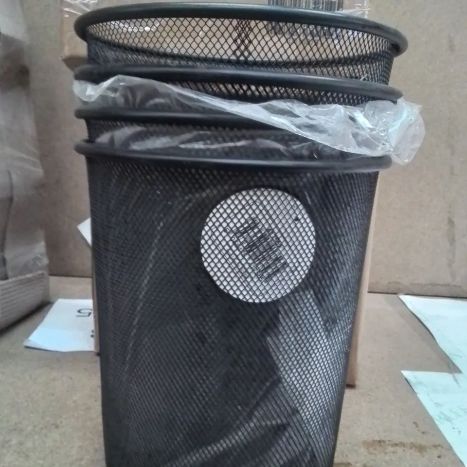 4 PAPER WASTE BINS